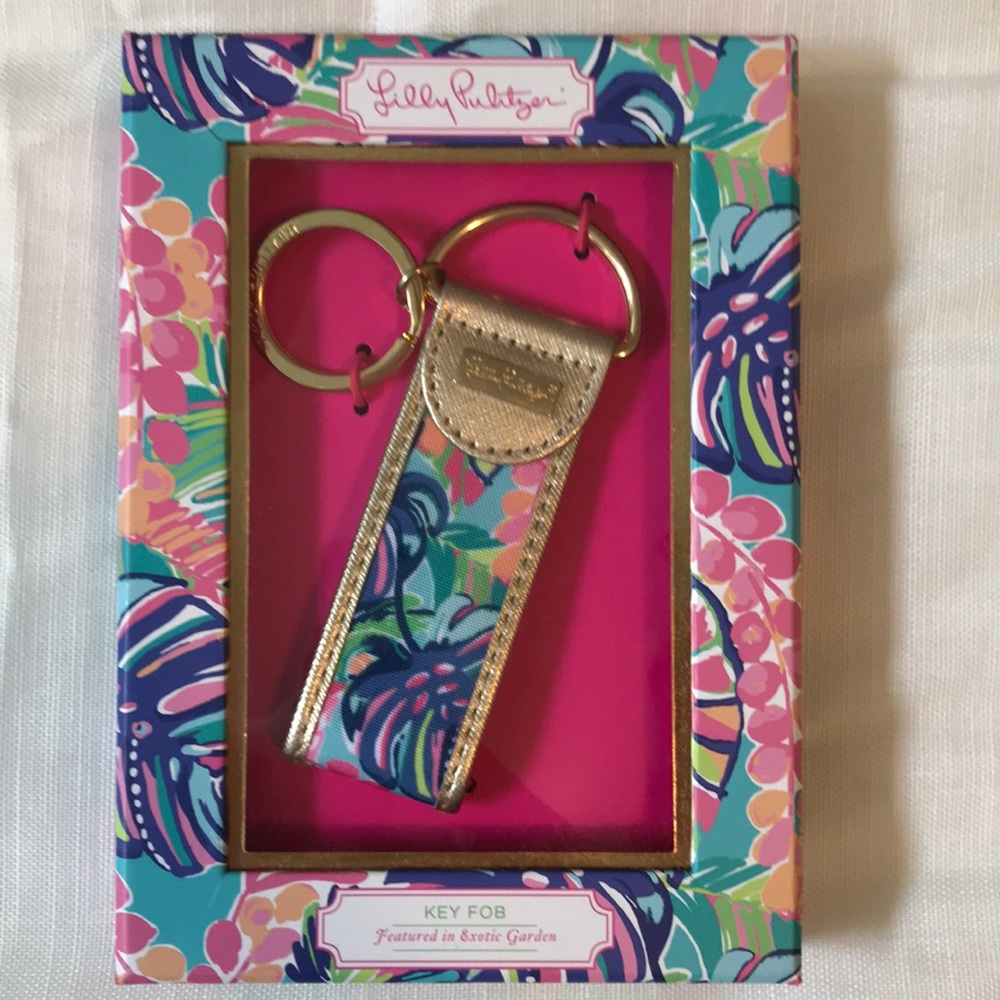 NWT Lilly Pulitzer Key Fob